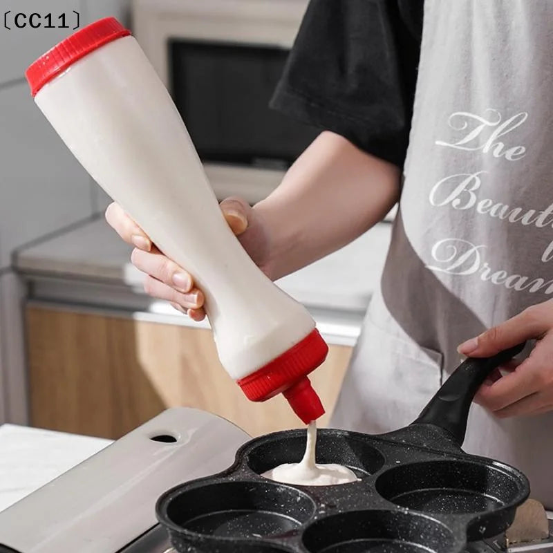 Pancake Dispenser Pancakes Hand-cranked Batter Cupcake CrepeCC11 Qme