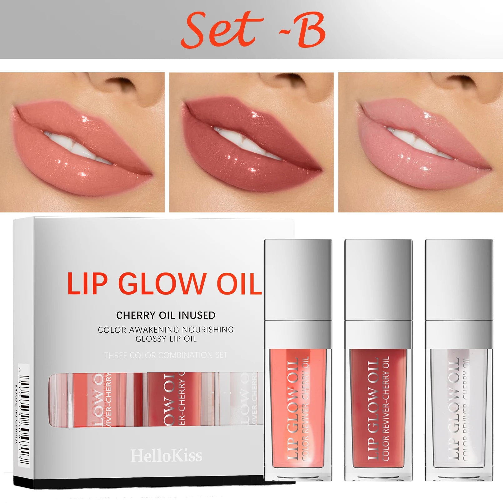 Crystal Jelly Moisturizing Lip Oil Plumping Lip Gloss Makeup Sexy Plump Lip Glow Oil Tinted Lip Plumper Qme 9901B
