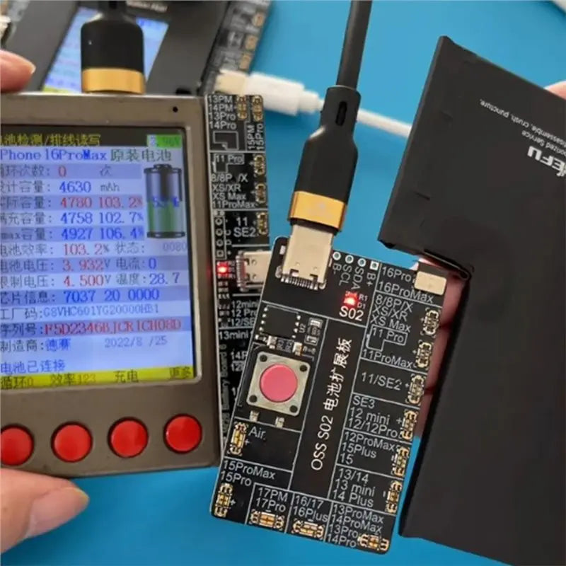 A02F-Expansion Board Battery For 8-17PM Battery Cycle Machine Professional Battery Tester Qme