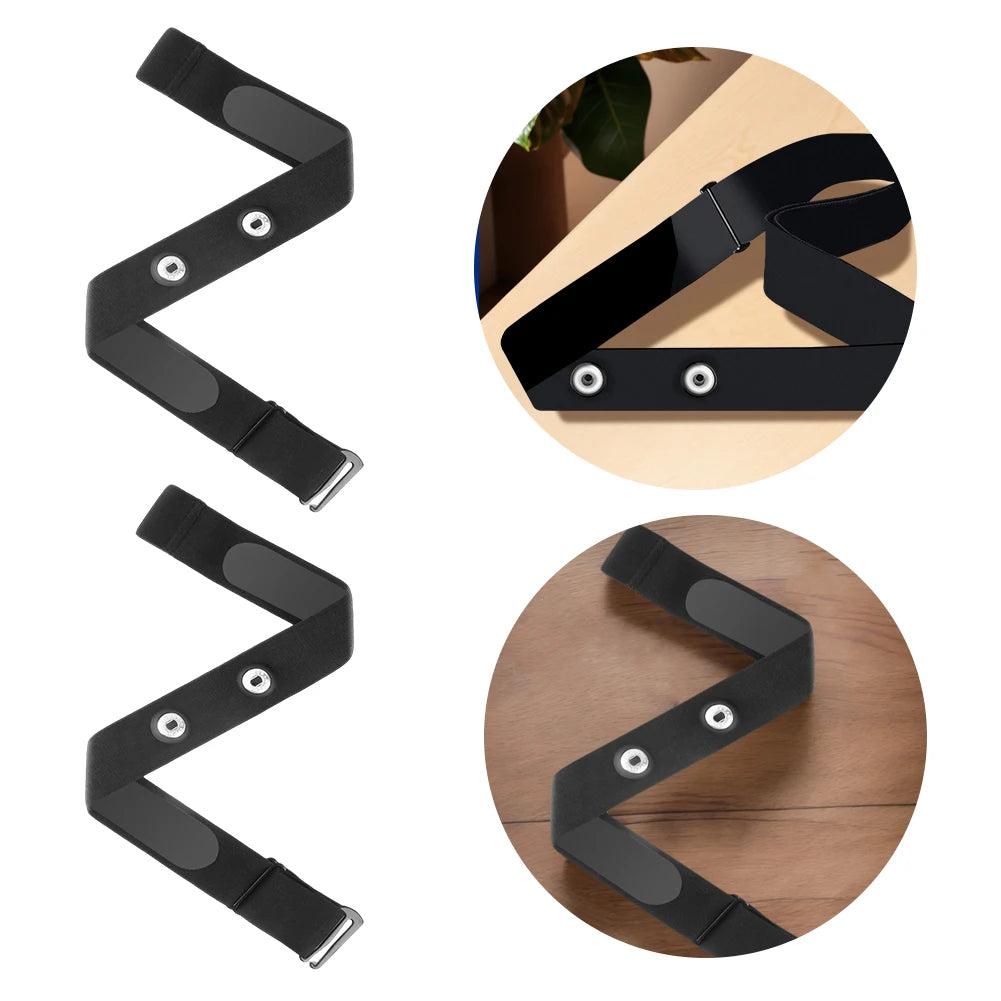 Heart Rate Monitor Replacement Sensor Band Belt Soft Fitnesss Chest Band Compatible with Polar Garmin Magene Qme