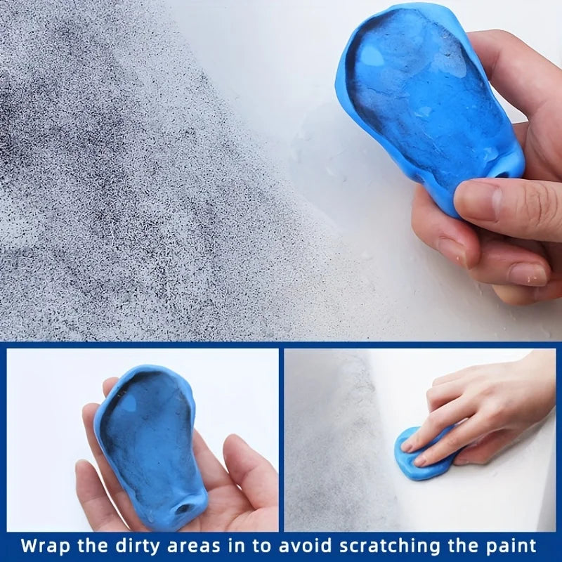 4 Pcs 3.53oz Clay Bar Car Detailing Clay, Auto Blue Detailing Magic Clay Bars Cleaner With Washing And Adsorption Capacity Qme