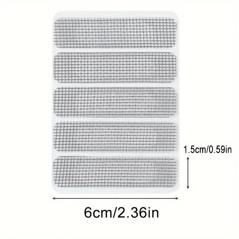 30 Strips/6 sheet Window And Door Screen Repair Patch, For Covering Window Door Tears Holes Screen Patch Repair Kit Qme