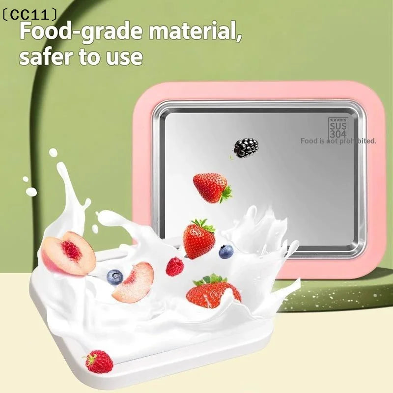 Rolled Ice Cream Maker Small Child's Homemade Yogurt Multifunctional Qme