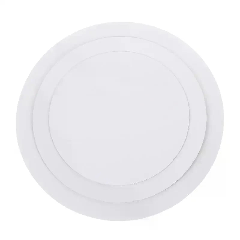 10Pcs 8/10/12 Inch Round Cake Boards Paper Cake Drum Pan For Birthday Wedding Party Cake Cardboard Bottom Tray Qme
