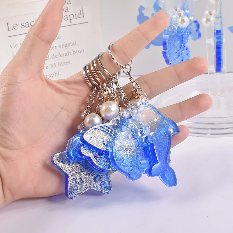 Ocean Series Earring Silicone Mold Fish Seashell Resin Casting Mould for Pendant Earring Jewelry Keychain Making DIY Craft Qme