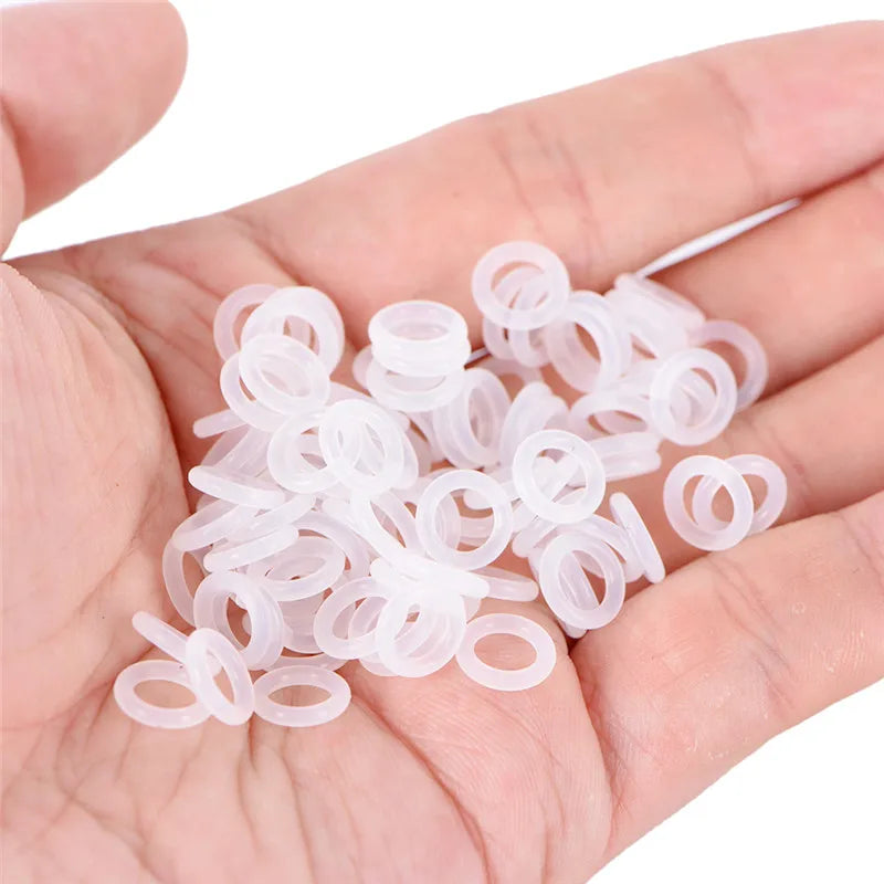 Silicone Rubber O-ring Switch Dampeners White Cherry MX Keyboard Qme 120PCS