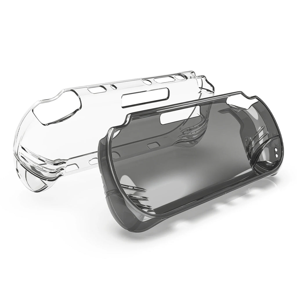 For RG VITA Transparent TPU Protective Case Anti-Scratch Clear Game Console Case Non-Slip Soft Handheld Console Shell Qme