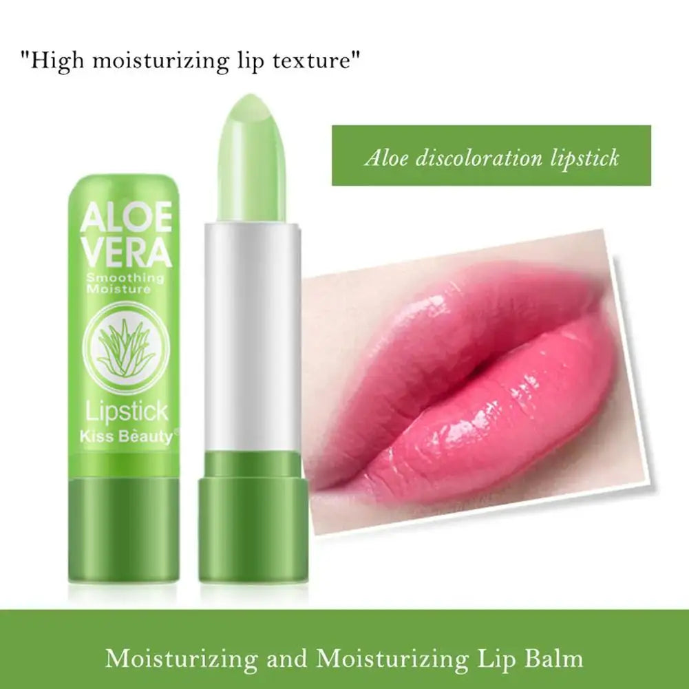 Aloe Vera Color-changing Lipstick Long-lasting Moisturizing Qme