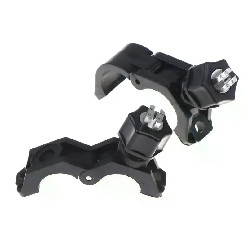 Clip-on Nozzles Pipe Mounting Plastic Clamp Swivel Balljoint Nozzle Qme
