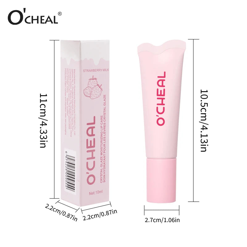 Crystal Gloss Moisturizing Lipstick Vibrant Colors Can Brighten Lips Qme