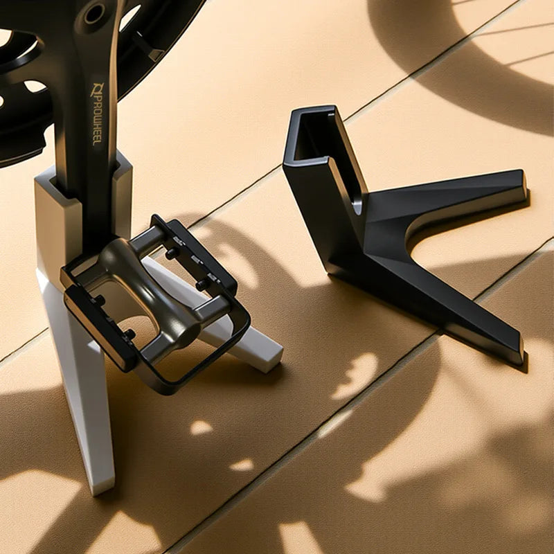 Outdoor Portable Bicycle Road Bike Support Stand Posing Magic Tool Qme
