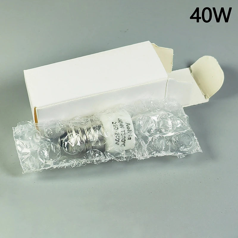 25W 40W E14 Oven Light Bulb 220-240V Safe Halogen Lamp Temperature Qme 40W