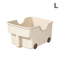 Kitchen Closet Organizer Sundries Storage Case Wheels Seasoning Qme L