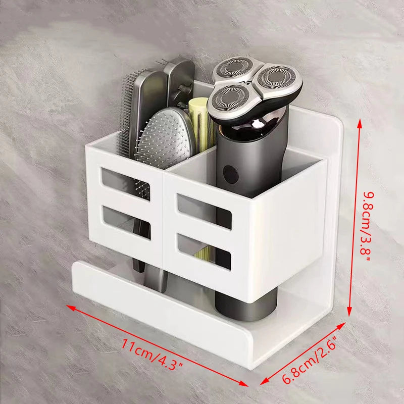 Convenient Wall Mounted Bathroom Accessory Toothbrush Razor Comb Qme