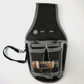 1 Tool Belt Screwdriver Utility Holder Nylon Fabric Bag Electrician Qme black