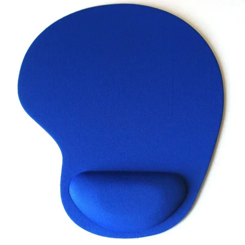 EVA Protect Wrist Mouse Pad Stationery Soft Sponge Computer Play Game Convenient Memory Anti Slip Office Desk Accessories Qme Blue