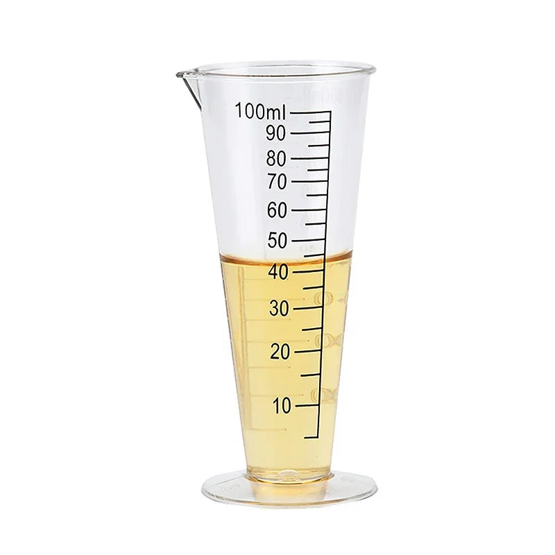 Food-grade Acrylic Measuring Cup Scale BPA-Free Kitchen Restaurant Qme