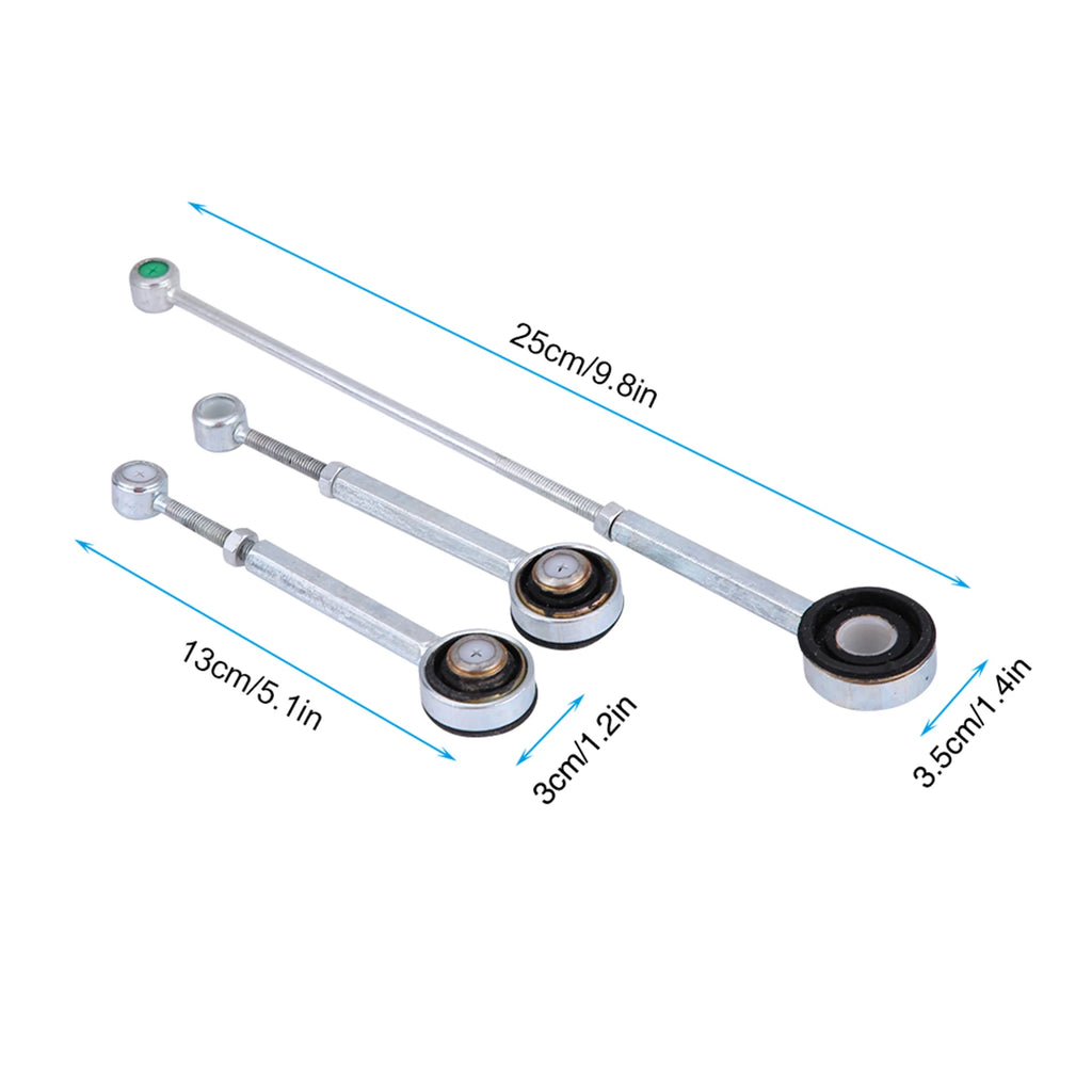 Shift Linkage Link Rod Gear Shift Link Linkage Rod Set for Berlingo Xsara 306 93‑01 405 Partner Qme