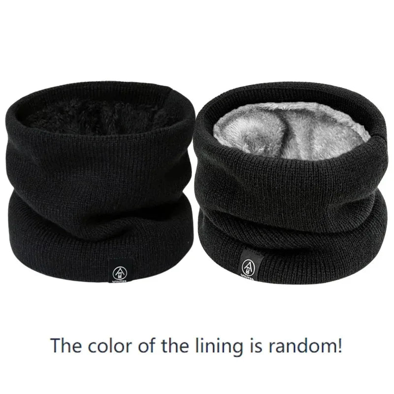 Fashion Knitted Scarf Solid Cashmer Like Winter Snood Scarves Lady Qme