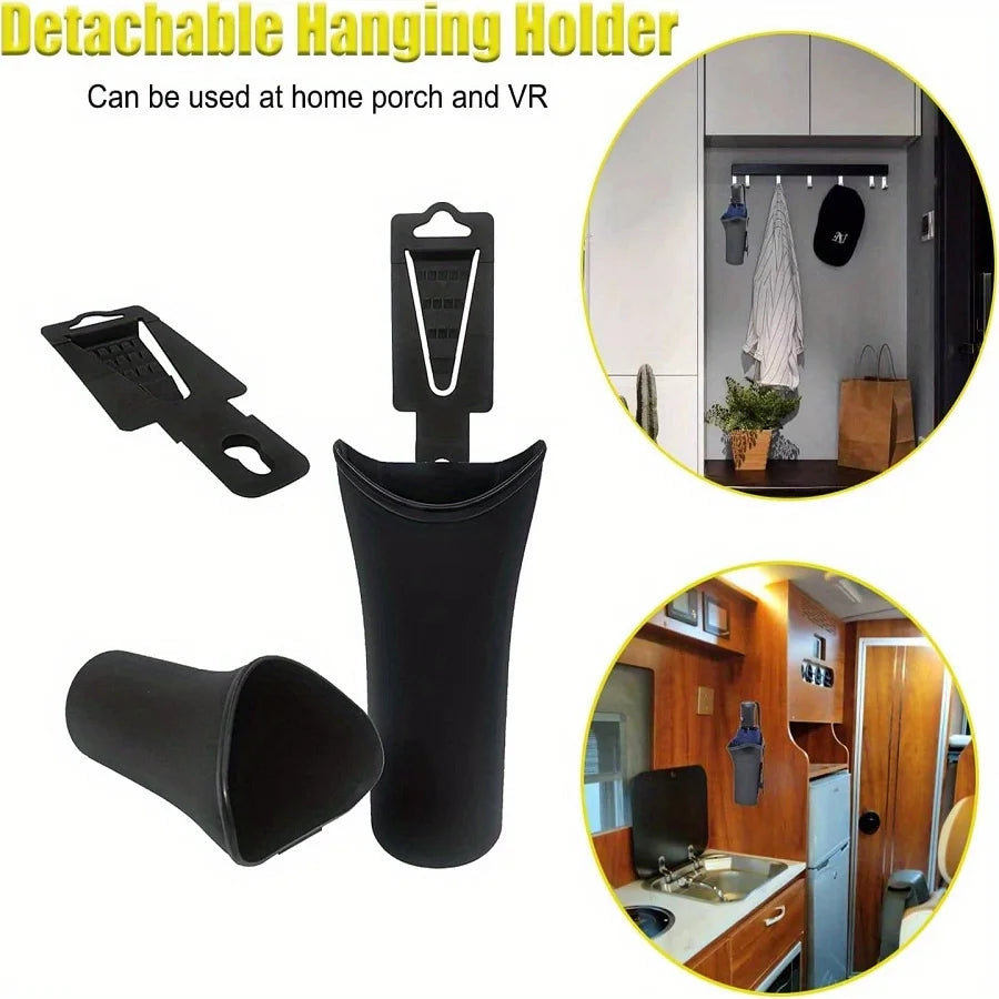 Keep Your Car Organized and Clean with this Stylish Hanging Trash Can! Qme