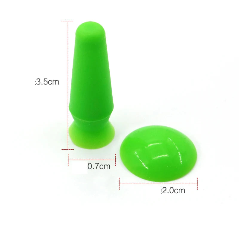 Soft Silicone Embedding Eyeball Protector Cover Absorber Ocular Qme