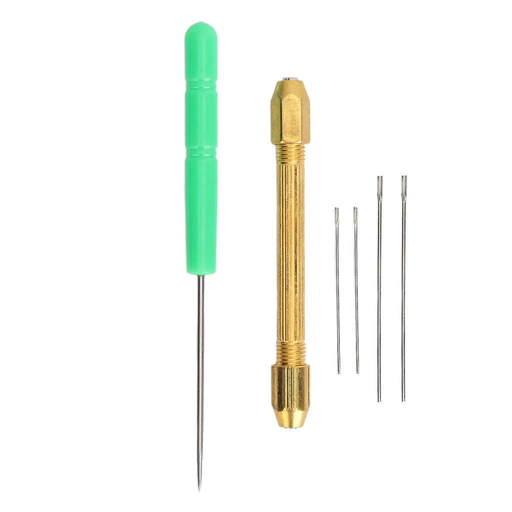 Doll Hair Wig Tool Doll Hair Rooting Holders 0.6mm 0.8mm Needles Alloy Handle Doll Hair Wig Making Accessories Qme as pic