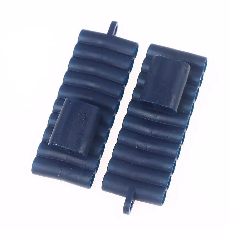 2 3 10 22 32 Holes Storage Case Screw Driver Head Drill Bits Stand Qme 22 hole Blue 2pcs