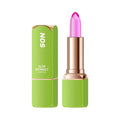 Moisturizing Aloe Vera Tricolor Lip Balm Warm Changing Lipstick Qme 02