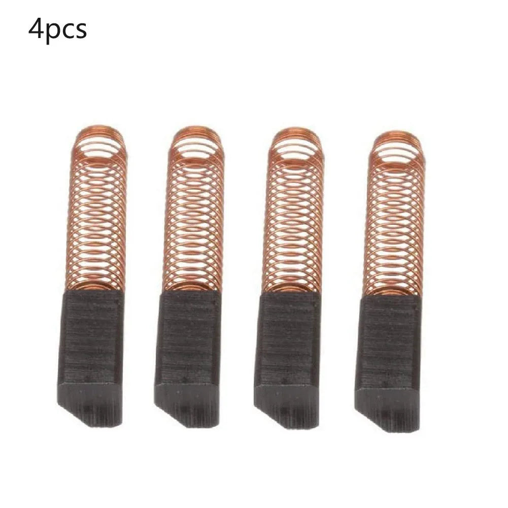 4 Pcs Countertop Mixers Carbon Brushes Carbon Brushes For KitchenAid 5K5SSWHK55K Bar Small Kitchen Appliances 6x6x25mm Qme
