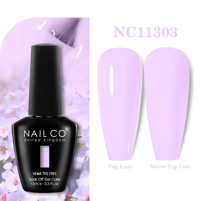 NAILCO Fresh Gel Nail Polish Nails Semi-permanent Varnish Hybrid