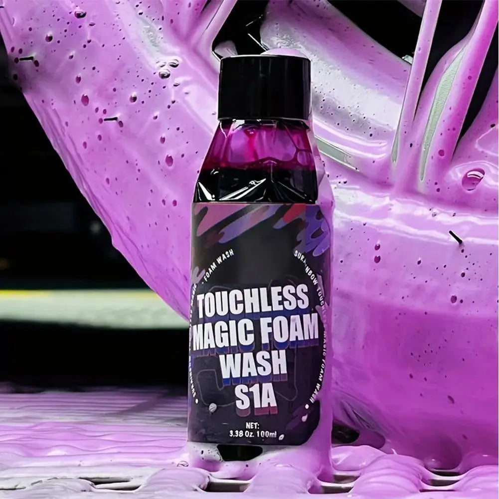 Pink Foaming Car Wash Soap (Works with Foam Cannons and Guns or Bucket Washes) Safe for Cars, Trucks, Motorcycles, RVs & More Qme