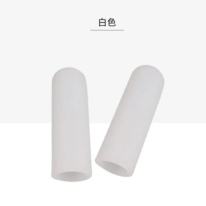 15pcs Finger Cots Adjustable Lightweight Soft SEBS White Beauty Disposable Finger Protectors for Men Women Qme WHITE
