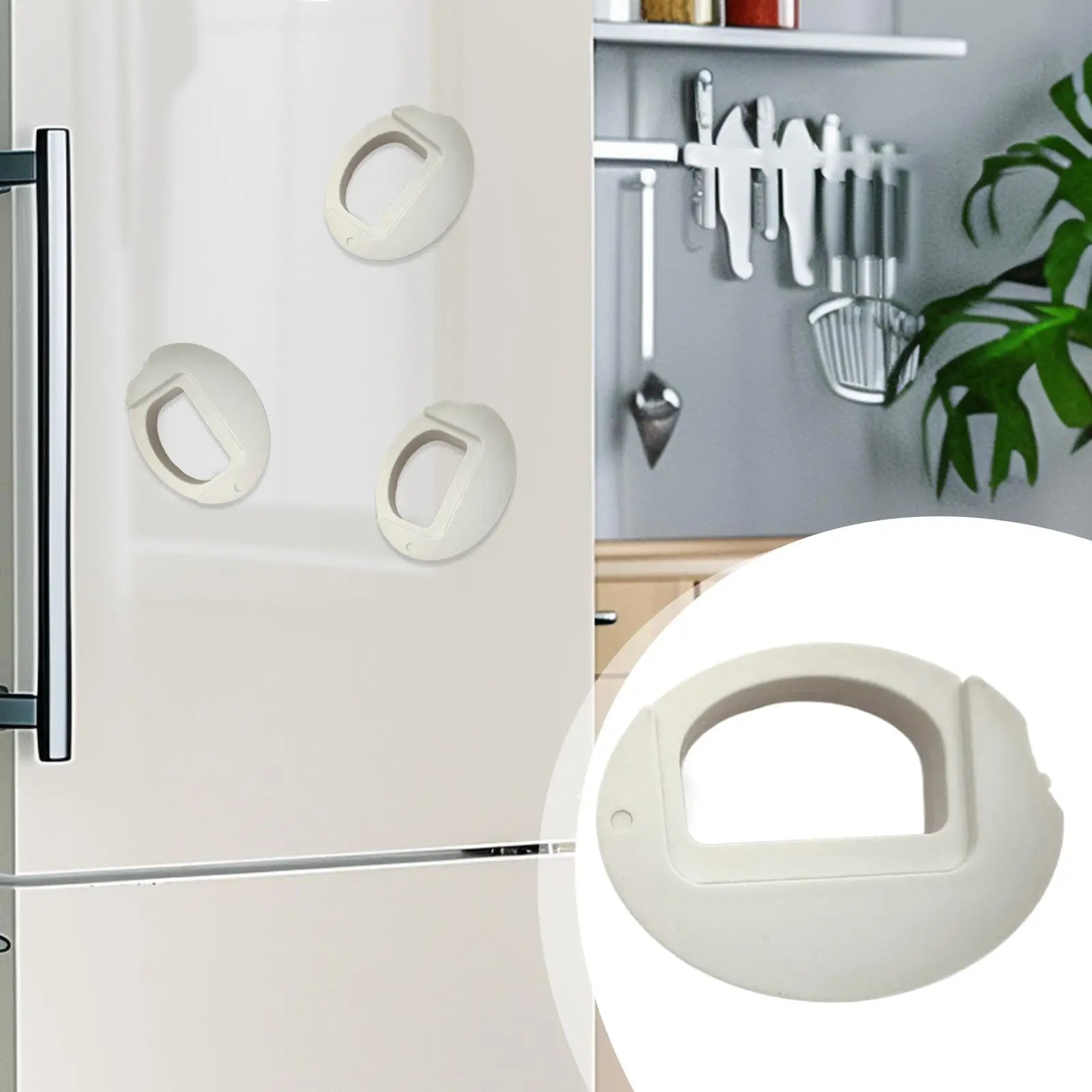 Bag Clips Magnetic Reusable Sealing Clamps Food Kitchen Fridge Office Qme