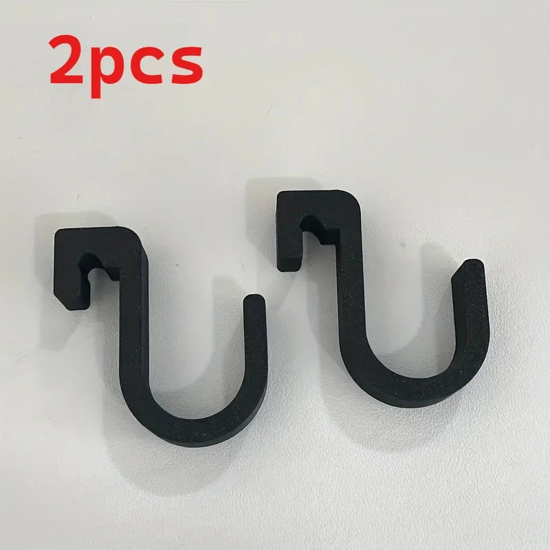 2Pcs Car Umbrella Hook Trunk Umbrella Holder Suitable for Any Cars with No-Drill Installation Plant Towel Holder Auto Internal Qme 2pcs single hook
