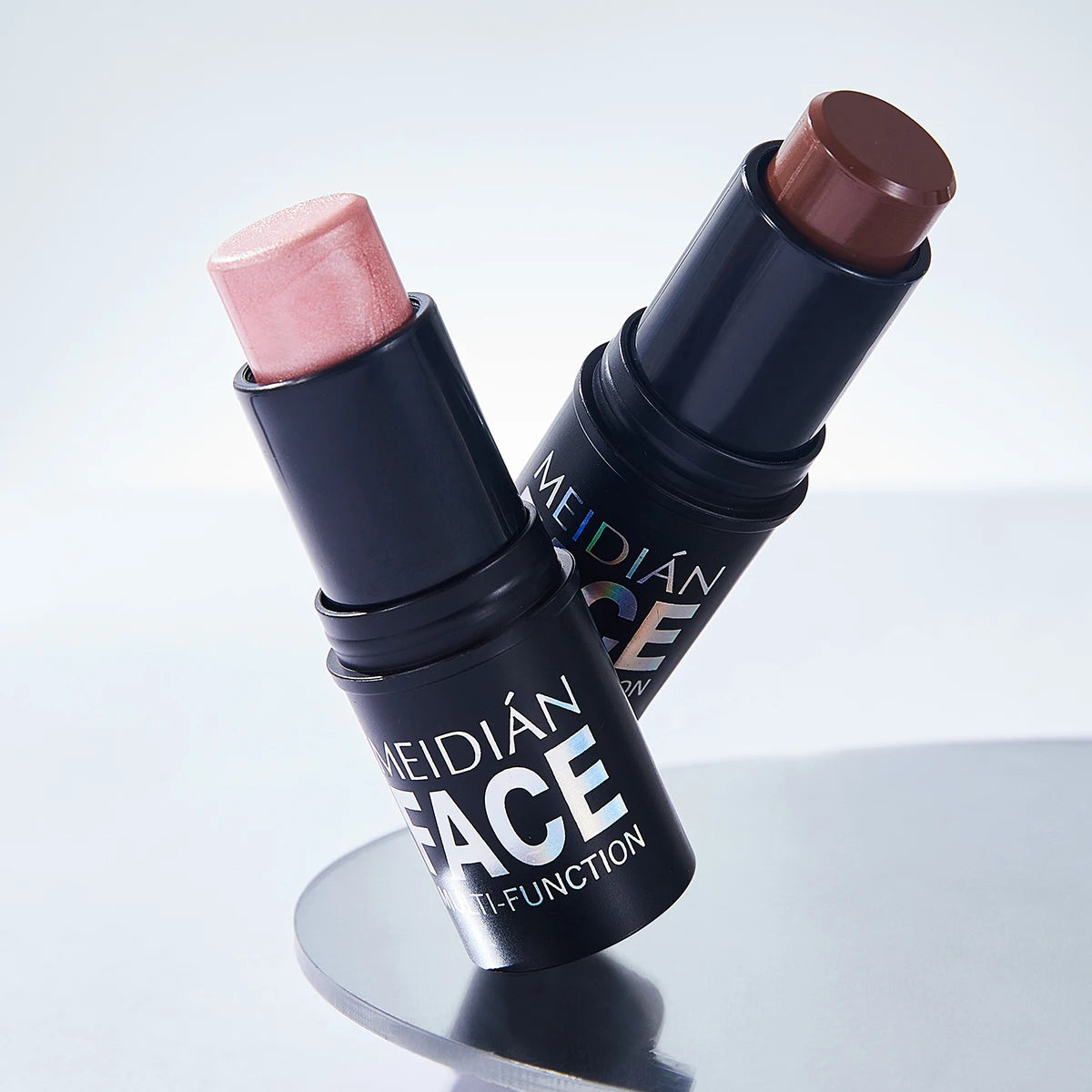 Six-color Blush Lip Cheek Dual-use Stick Makeup Contour Natural Nude Qme