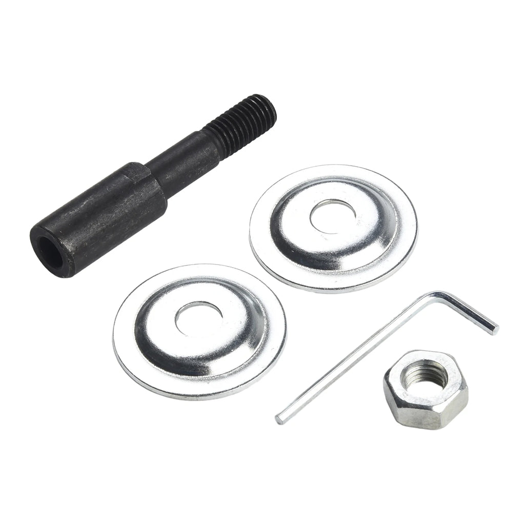 1 Set Spindle Adapter Left/ Right Replacement For Grinding Polishing Shaft Motor Bench Grinder Power Tool Parts Qme