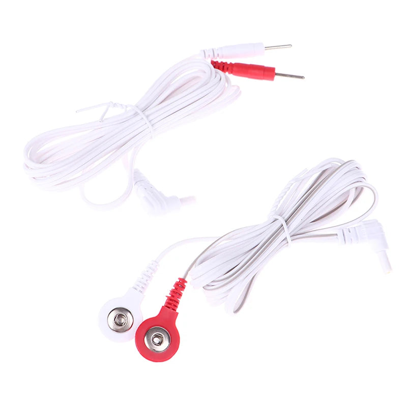 1 5 8M Replacement Jack DC Head Electrode TENS Unit Lead Wires Qme