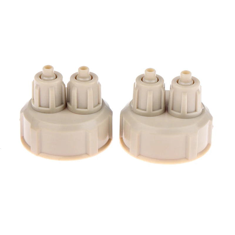 Aquarium CO2 System Tube Valve Guage Bottle Cap Fish Tank Live Plant Qme