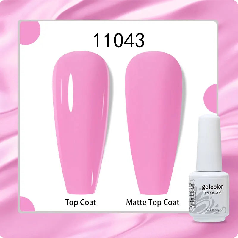 Arte Clavo Soak Off UV Gel Nail Polish Cosmetics Art Manicure Nails Qme 11043