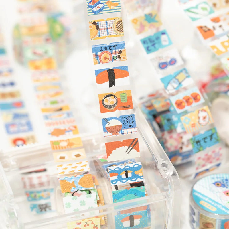 2m/Roll Ancient style Washi Tapes DIY Scrapbooking Stickers Decor Photo Album Collage Journal Aesthetics Stationery Masking Tape Qme