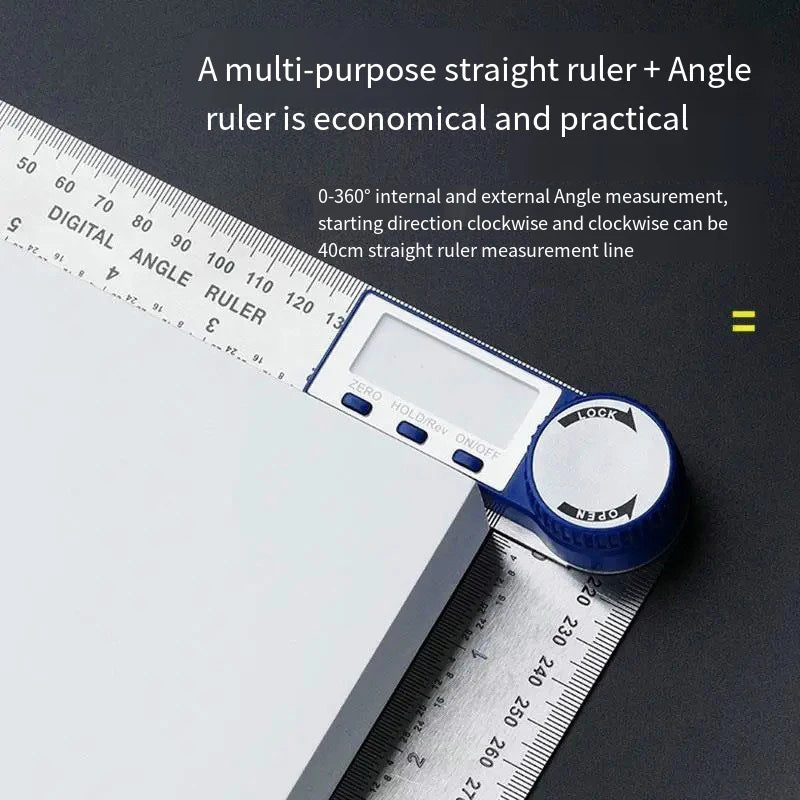 1 Digital Angle Detector Scale Suitable Woodworking Measurement Tools Qme