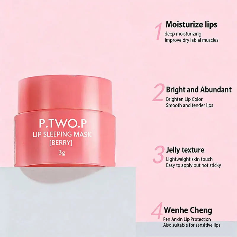 Jelly Lip Balm Fruite Fragrance Moisturizing Gloss Mask Base Makeup Qme