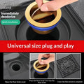Brass Drain Plug One Way Valve Drop-in Shower Floor Backflow Qme Default Title