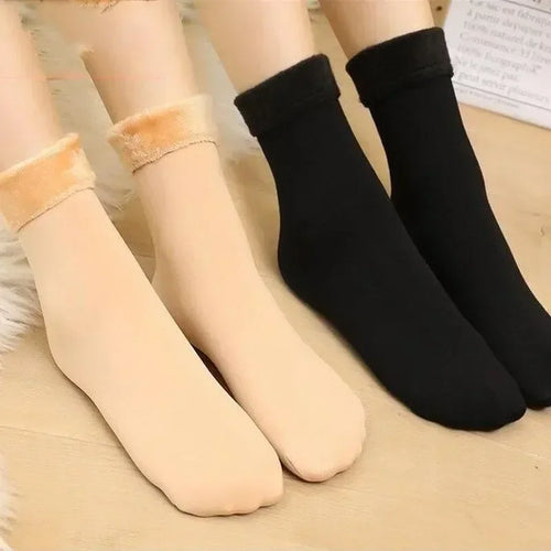1 2 4 5Pair Women Winter Thicken Warm Short Socks Thermal Cashmere Qme