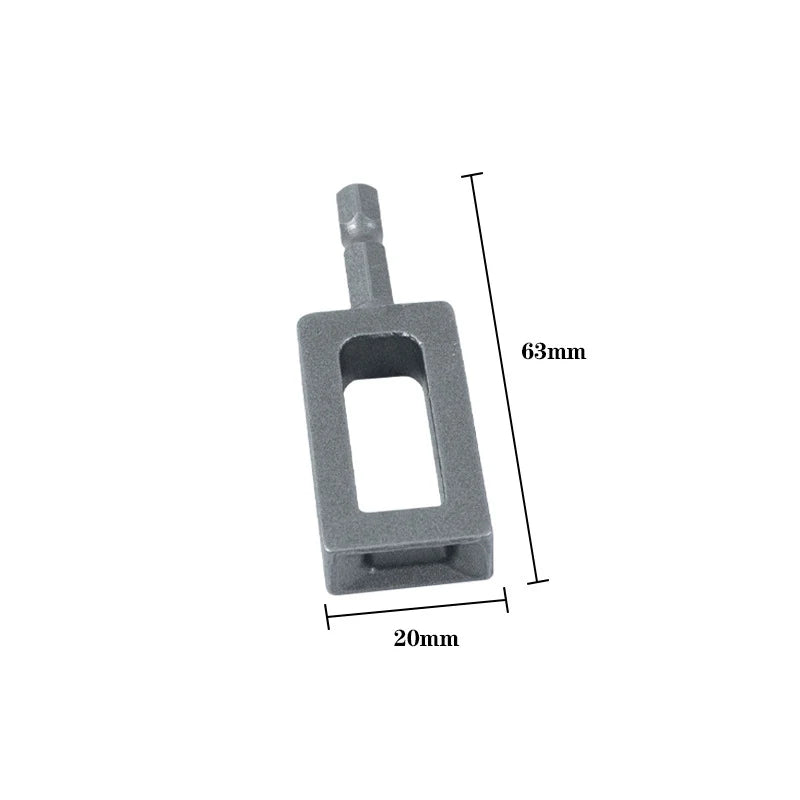 Duty Drill Wire Twister Tool For 9 & 11 Fence Wire Tying Drill Chuck Chain Link Fence Twister For Electric Drill Twisting Sleeve Qme 11