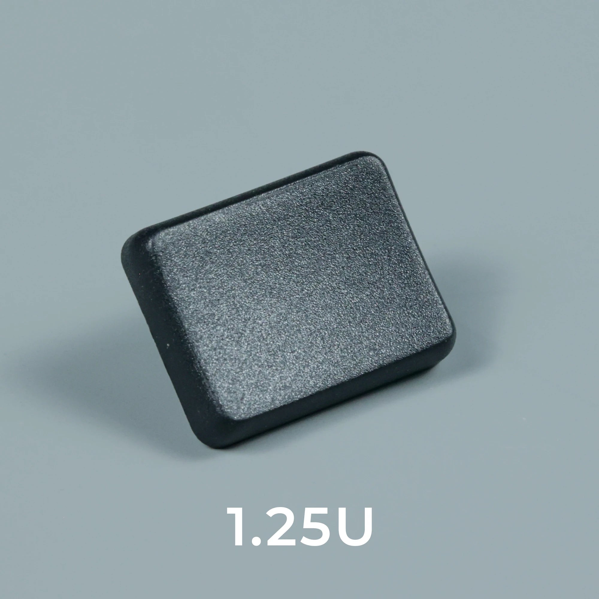 Chocfox 10PCS CFX Low Profile PBT Keycaps For Kailh Choc Switch Mechanical Keyboard Blind key/1/1.25/1.5/1.75/2/2.25u Keycaps Qme Black 1.25U