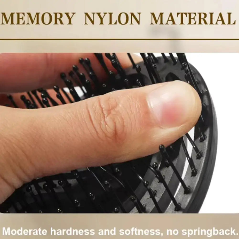 Curly Hair Massage Comb Scalp Reducing Breakage Detangling Brush Fine Qme