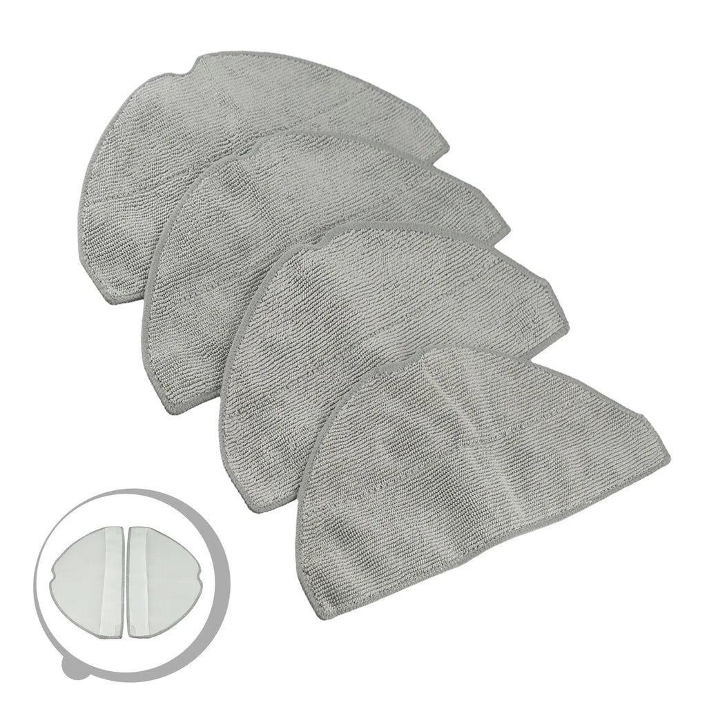Mop Cloths Replacement Kit Compatible With For Eufy G50 For Hybrid L60 For Hybrid SES Vacuum Cleaner Accessories Qme