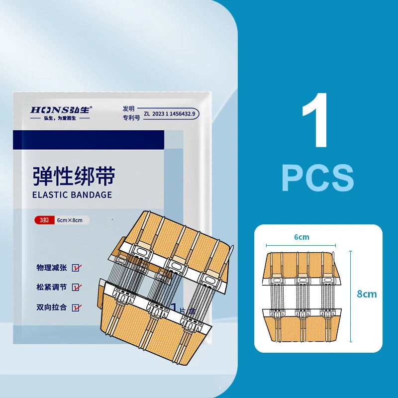 Zipper Tie Wound Closure Patch Hemostatic Fast Without Suture Outdoor Qme nude 3 deduction