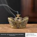 Buddhist Utensils Incense Burner Incense Censer Alloy Sandalwood House Furnishings Home Office Decoration Qme Bronze